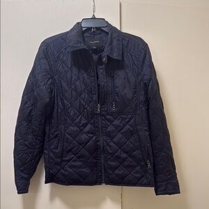Banana Republic Quilted Black Jacket